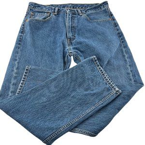 Levi's 505 Men's Jeans size 36x32 Medium Wash Straight